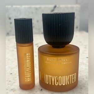 Beautycounter Sun Spill Perfume Duo in Amber and Black